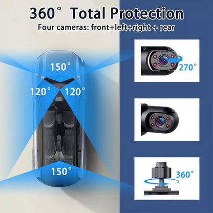 🚘LAST DAY 49％ OFF - Full View Car Dashcam System (Buy More Save More)🔥