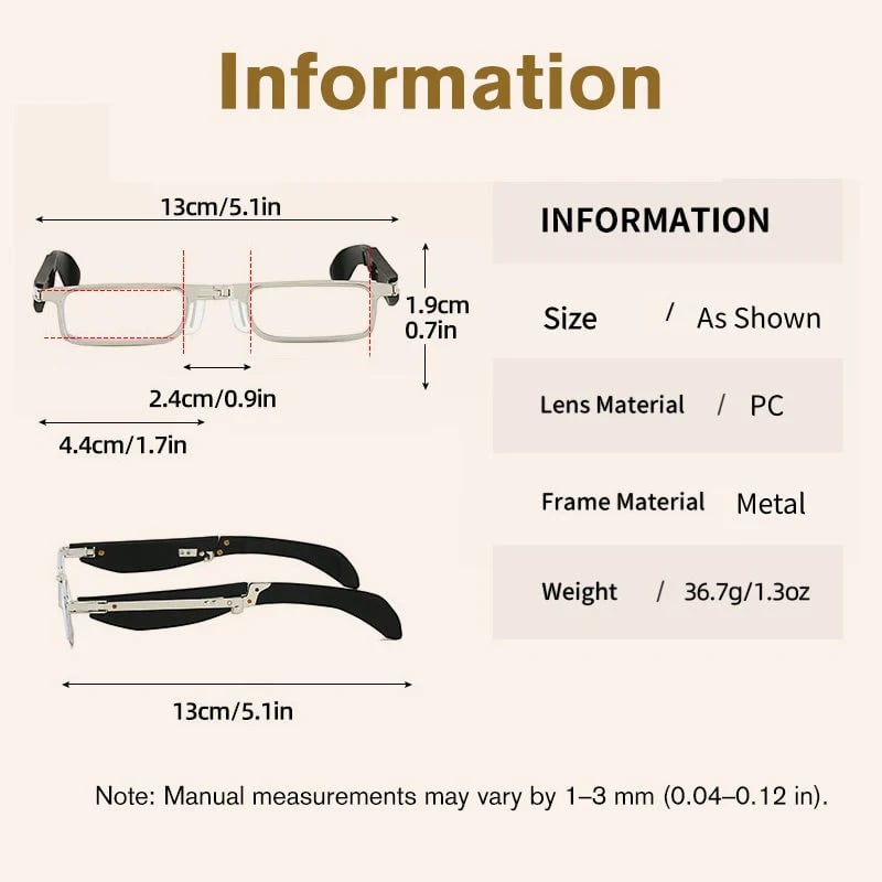 🔥Foldable Anti-Blue Light Reading Glasses with Case