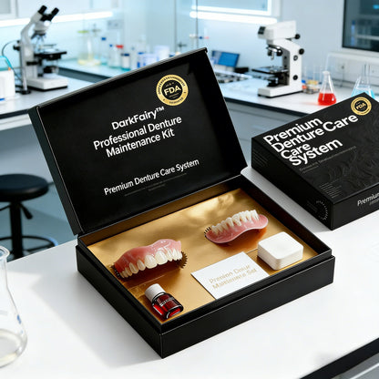 😊Final Day Deal: 70% Discount!🦷DarkFairy™ Custom-Fit Functional Full Dentures for Greater Self-Assurance