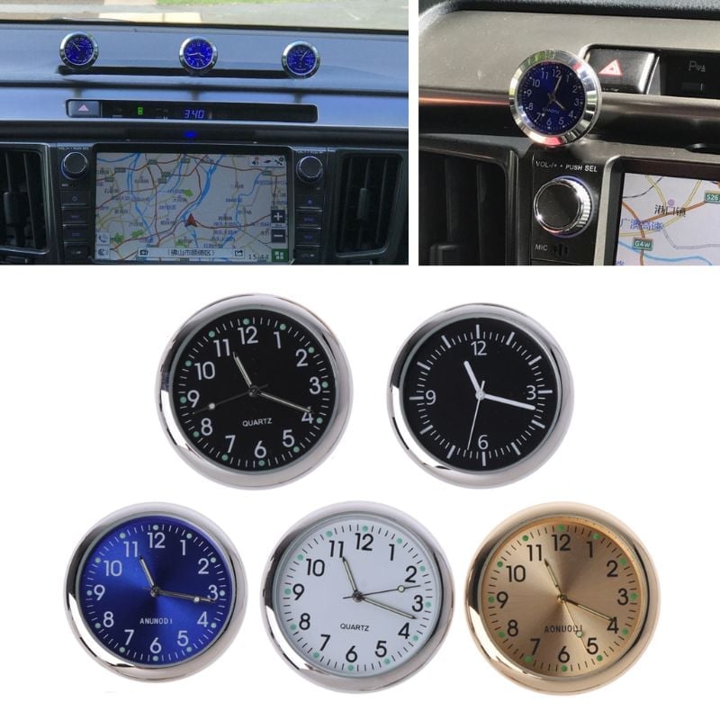 🔥Vintage gift-Luminous decoration mini clock for car/motorcycle/Sewing machine/