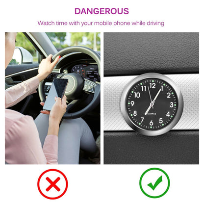 🔥Vintage gift-Luminous decoration mini clock for car/motorcycle/Sewing machine/