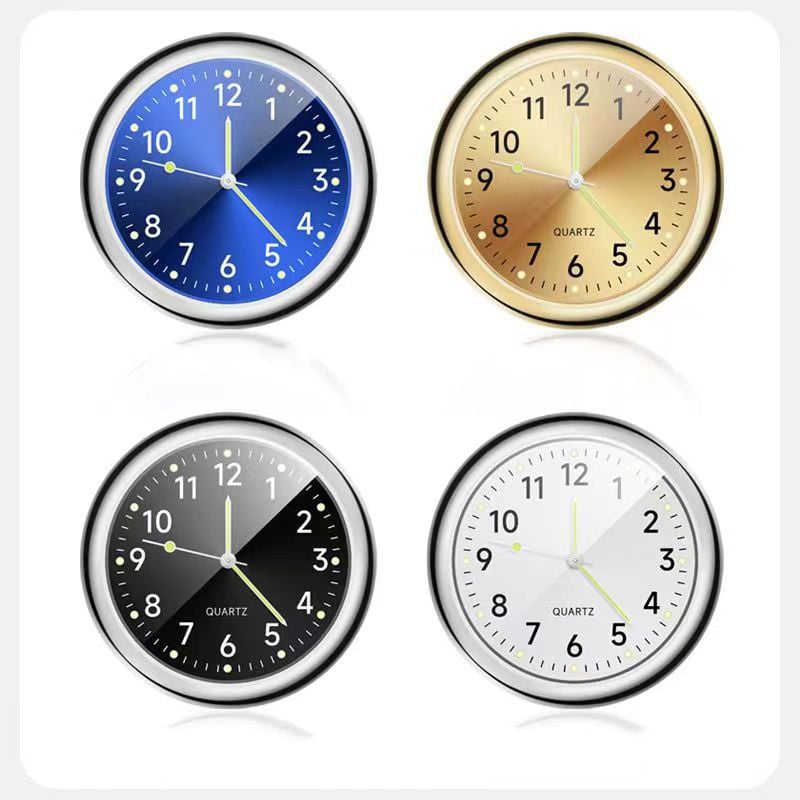 🔥Vintage gift-Luminous decoration mini clock for car/motorcycle/Sewing machine/