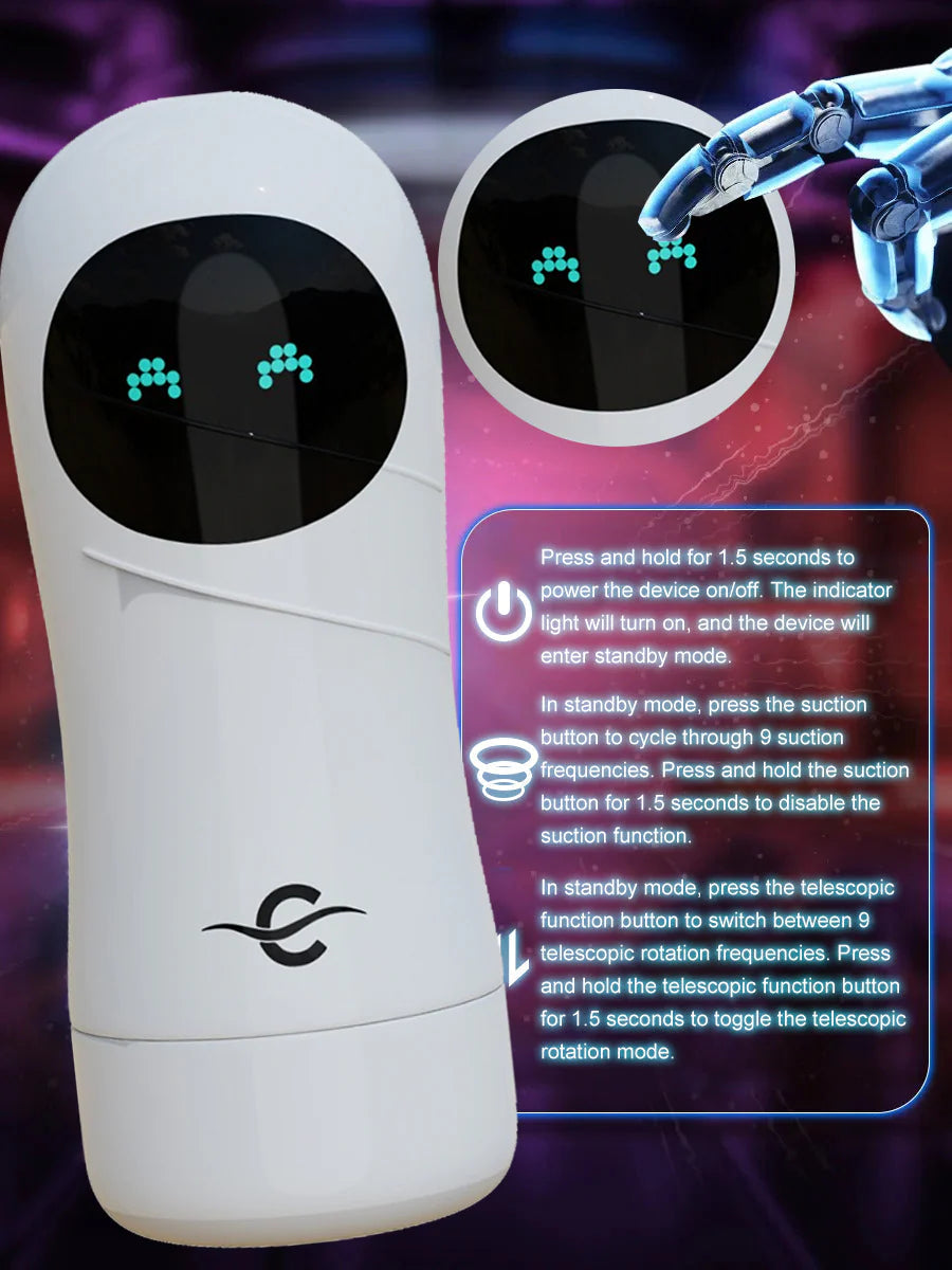 😮H【Discreet Delivery】-Smart Suction & Stroke Device – Fully Automated for Effortless Enjoyment