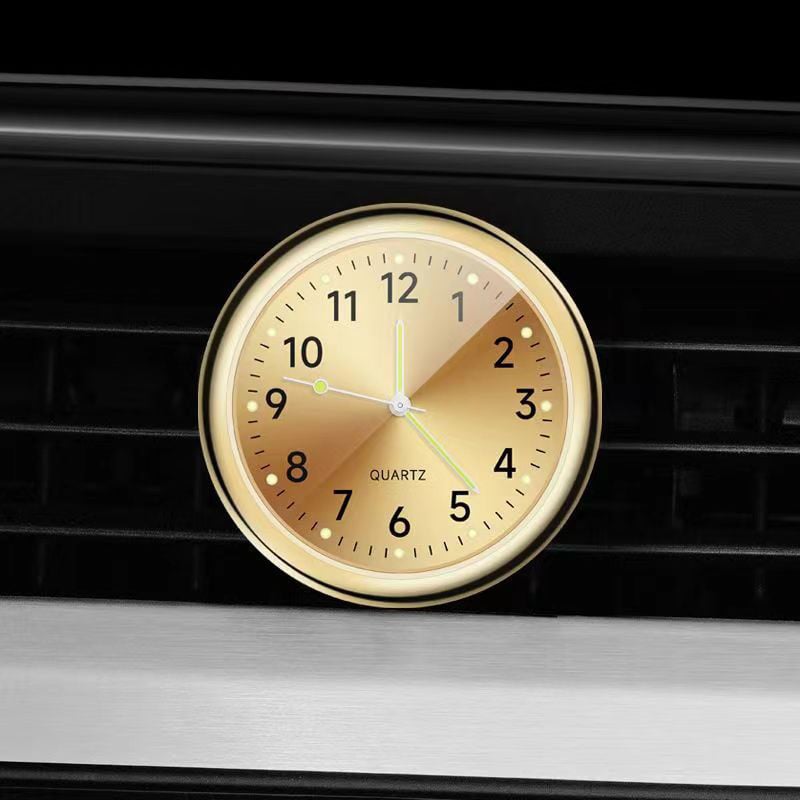 🔥Vintage gift-Luminous decoration mini clock for car/motorcycle/Sewing machine/