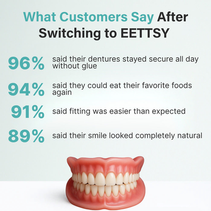 😊Final Day Deal: 70% Discount!🦷DarkFairy™ Custom-Fit Functional Full Dentures for Greater Self-Assurance