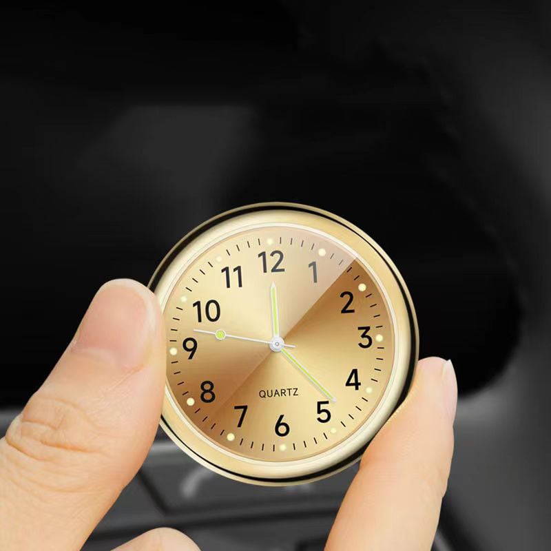 🔥Vintage gift-Luminous decoration mini clock for car/motorcycle/Sewing machine/