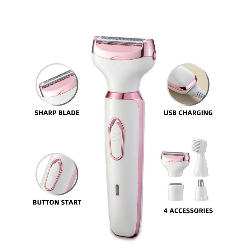 👙 Electric Multi-Functional Shaver | Specially Designed for Intimate Care | Gentle Trimming of Underarm Bikini Line